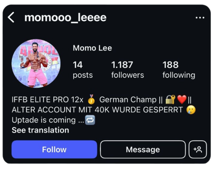 Influencer Momo